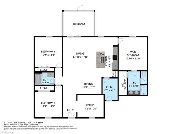 512 NW 25th AVE, Cape Coral, FL 33993