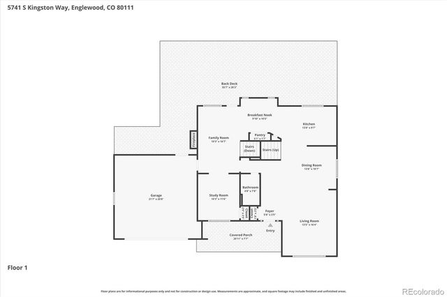 5741 S Kingston Way, Englewood, CO 80111