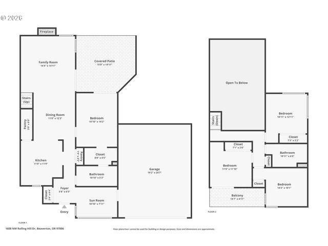 1608 Nw ROLLING HILL Dr, Beaverton, OR 97006