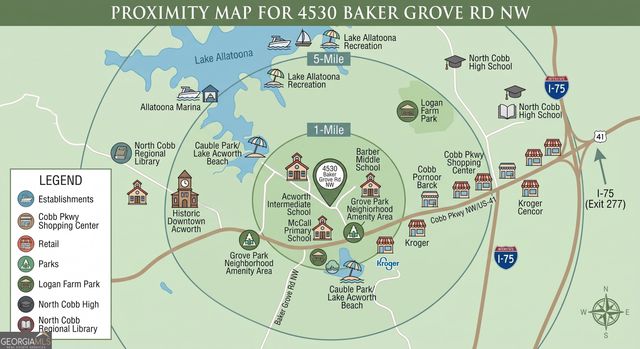 4530 Baker Grove Road NW, Acworth, GA 30101