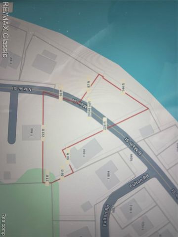 Vacant Main Street, Whitmore Lake, MI 48189