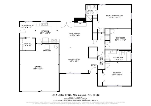 1512 Lester Drive NE, Albuquerque, NM 87112