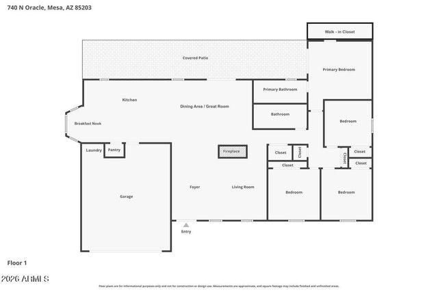 740 N ORACLE --, Mesa, AZ 85203