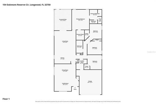 154 OAKMONT RESERVE CIRCLE, Longwood, FL 32750