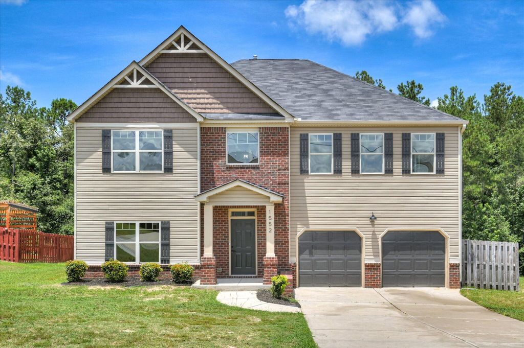 1552 Oglethorpe Drive, Hephzibah, GA 30815