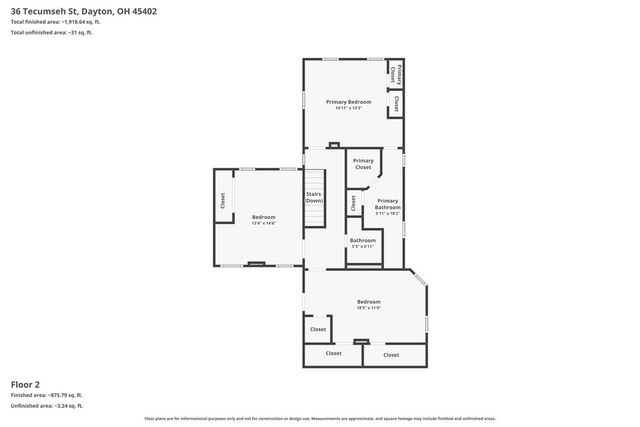 36 Tecumseh Street, Dayton, OH 45402