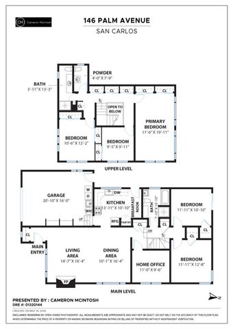 146 Palm Avenue, San Carlos, CA 94070