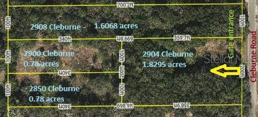 2904 CLEBURNE ROAD, Orlando, FL 32817