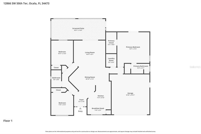12866 SW 50TH TERRACE, Ocala, FL 34473