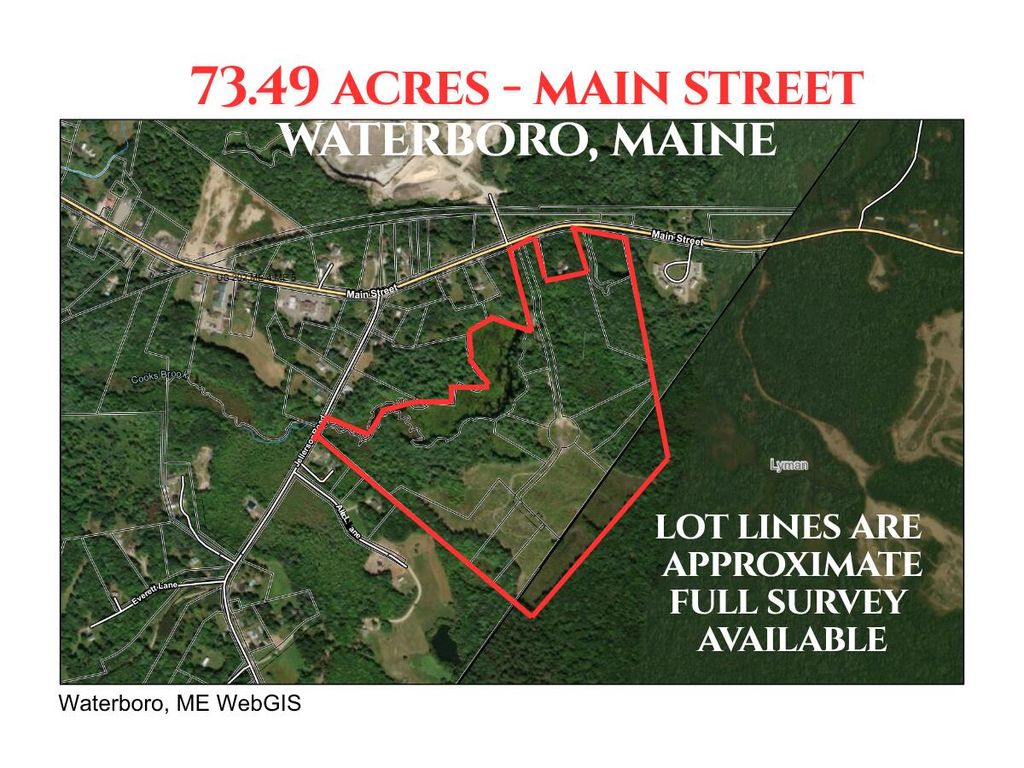 73 Acres Main Street, Waterboro, ME 04005 — exterior