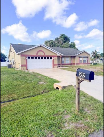 592 SW Lovell Terrace, Port St. Lucie, Port St Lucie, FL 34953