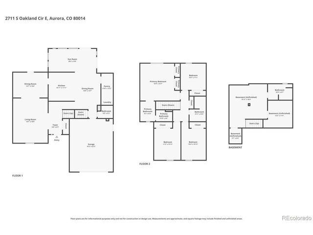 2711 S Oakland Cir E, Aurora, CO 80014