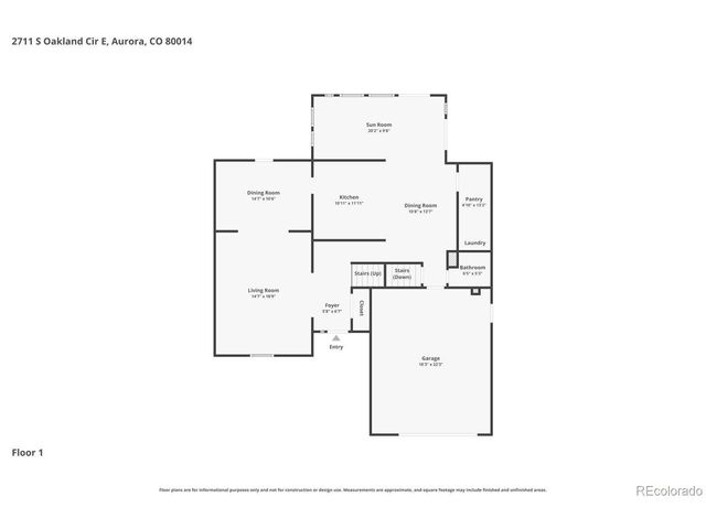 2711 S Oakland Cir E, Aurora, CO 80014