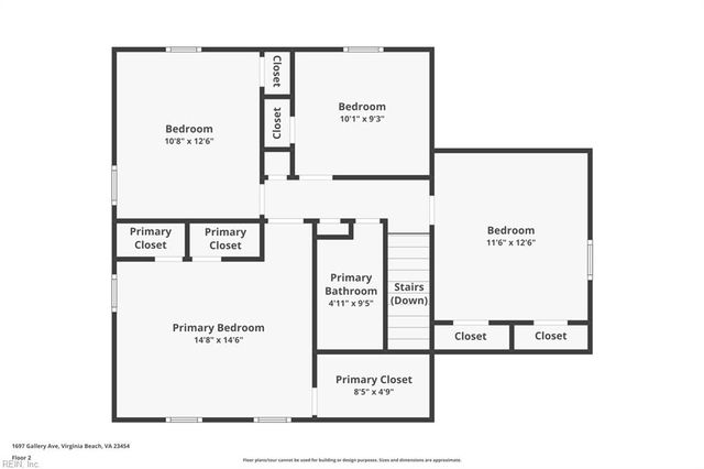 1697 Gallery AVE, Virginia Beach, VA 23454
