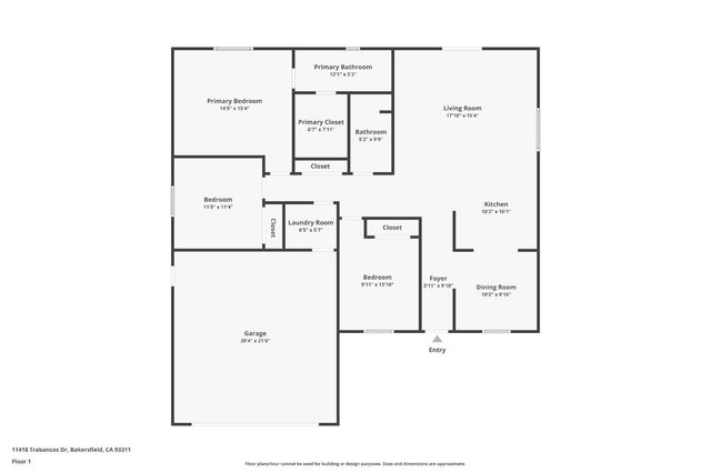 11418 Trabancos Drive, Bakersfield, CA 93311