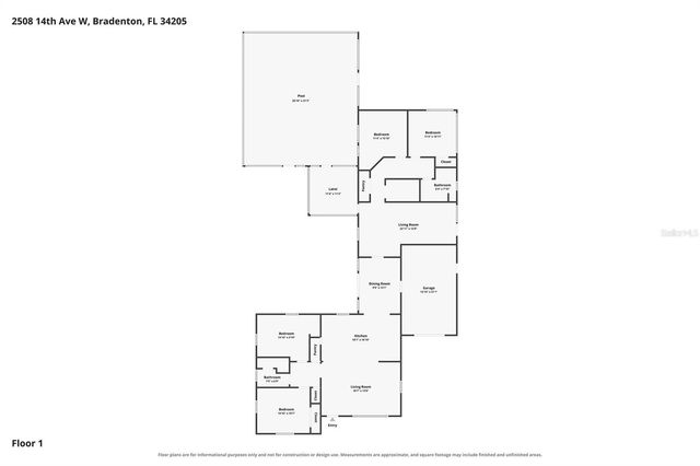 2508 14TH AVENUE W A & B, Bradenton, FL 34205