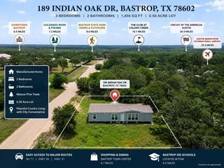 189 Indian Oak DR A, Bastrop, TX 78602