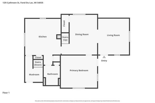 129 E JOHNSON STREET, Fond Du Lac, WI 54935