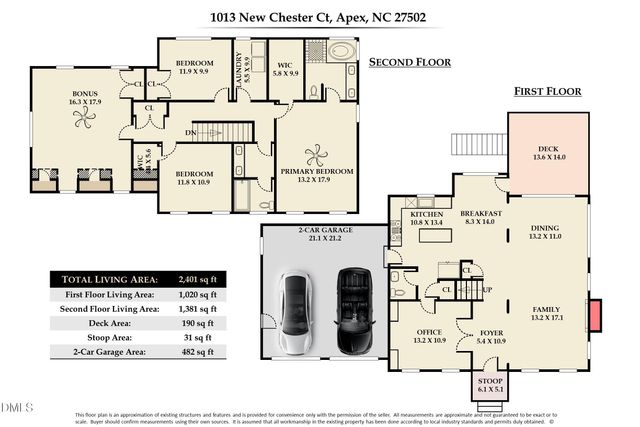 1013 New Chester Court, Apex, NC 27502