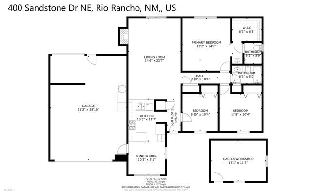 400 Sandstone Drive NE, Rio Rancho, NM 87124