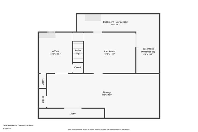 7604 Treeview DRIVE, Caledonia, WI 53108