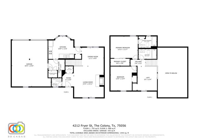 4212 Fryer Street, The Colony, TX 75056