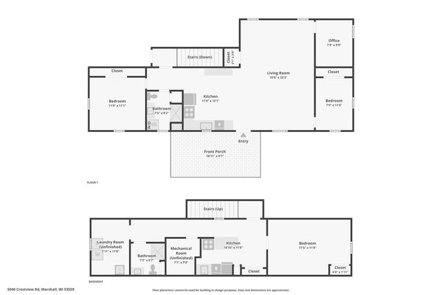 5040 Crestview ROAD, Marshall, WI 53559