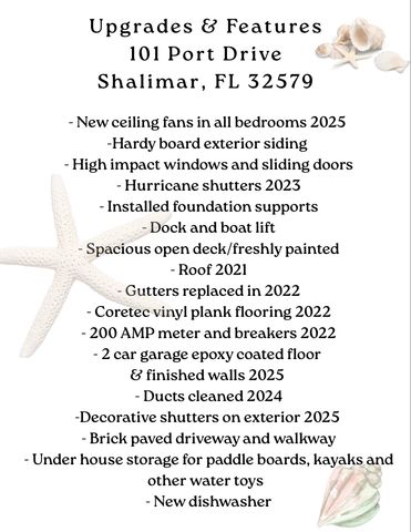 101 Port Drive, Shalimar, FL 32579