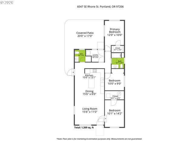 6047 Se RHONE St, Portland, OR 97206