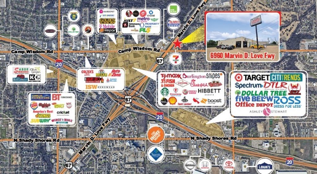 6960 Marvin D Love Freeway 8, Dallas, TX 75237