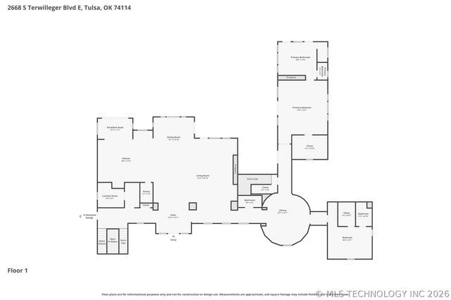 2668 Terwilleger Boulevard, Tulsa, OK 74114