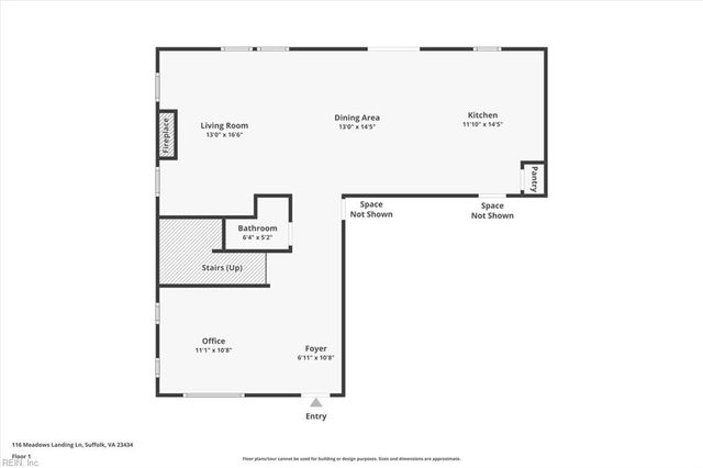 116 Meadows Landing LN, Suffolk, VA 23434