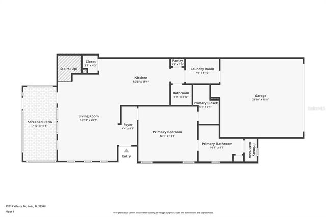 17019 VILESTA DRIVE, Lutz, FL 33548