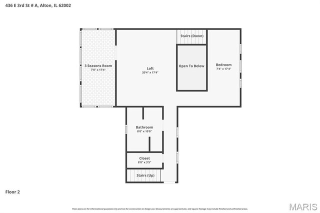 436 E 3rd Street A, Alton, IL 62002