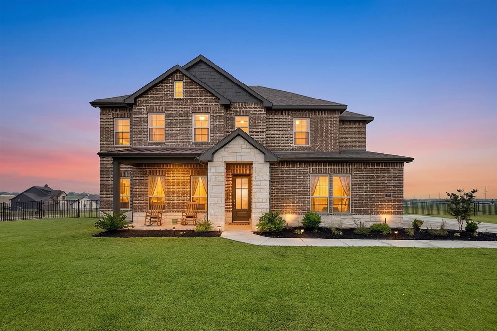 107 Yampa Court, Rhome, TX 76078 — exterior
