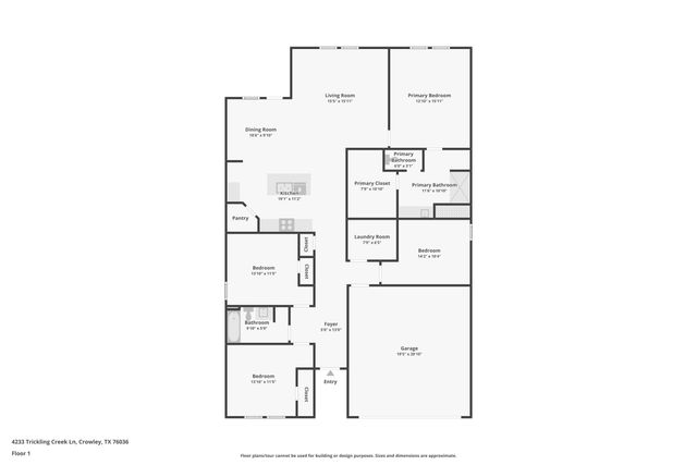 4233 Trickling Creek Lane, Fort Worth, TX 76036