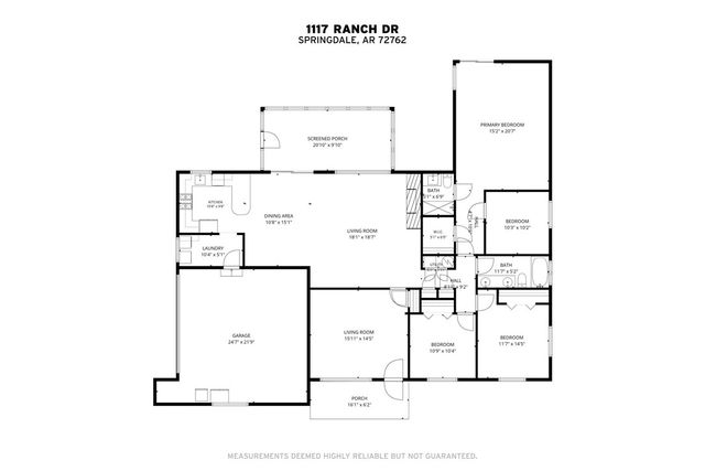 1117 Ranch Drive, Springdale, AR 72762