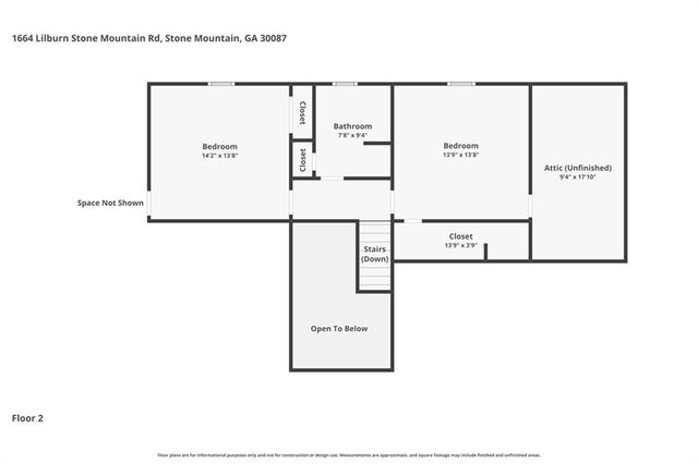 1664 Lilburn Stone Mountain Road, Stone Mountain, GA 30087