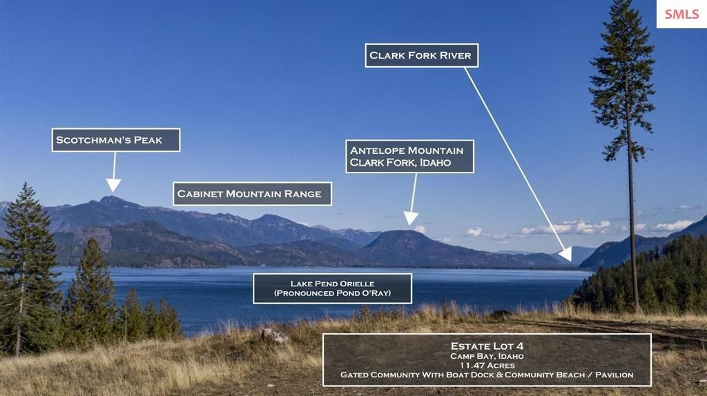 Est Lot 3/4 Camp Bay Estates, Sagle, ID 83860