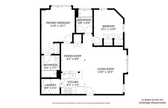 61 Bolton St 102, Cambridge, MA 02140