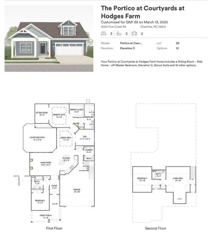 3040 Five Creek Road, Charlotte, NC 28213