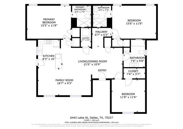 6442 Latta Street, Dallas, TX 75227