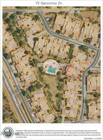 75 GERONIMO Drive, Sedona, AZ 86336
