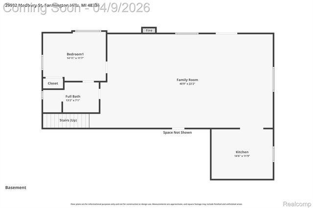 29593 Medbury Street, Farmington Hills, MI 48336