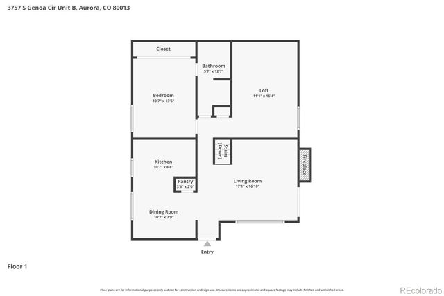 3757 S Genoa Circle B, Aurora, CO 80013