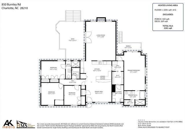 850 Burnley Road, Charlotte, NC 28210