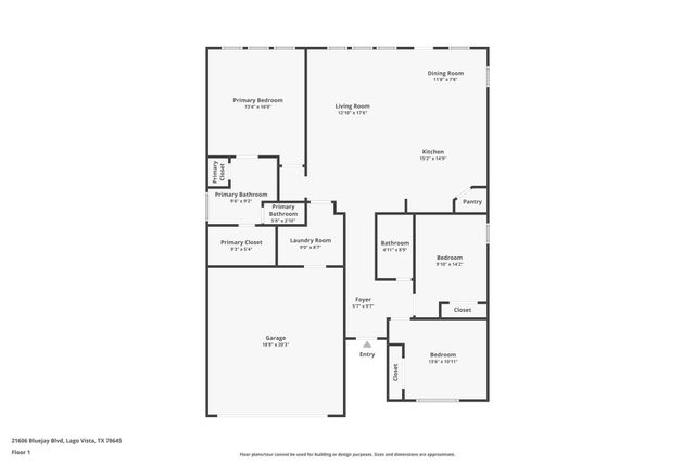 21606 Bluejay BLVD, Lago Vista, TX 78645