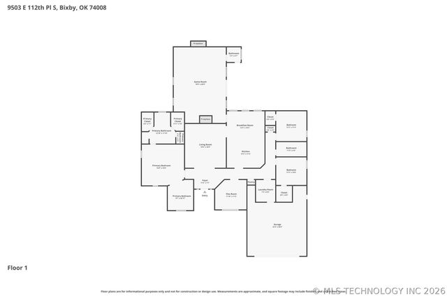 9503 E 112th Place S, Bixby, OK 74008