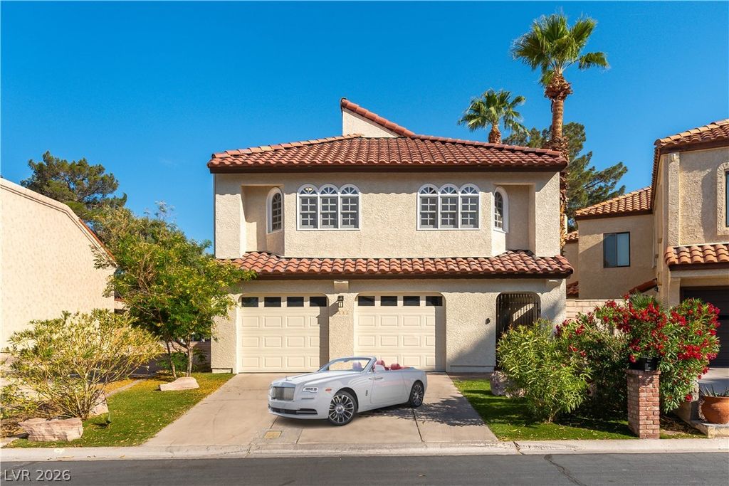 2845 QUEENS COURTYARD Drive, Las Vegas, NV 89109 — exterior