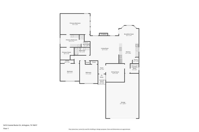 5415 Crested Butte Circle, Arlington, TX 76017